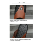 Summer Modern Design Men Flip-Flops For Beach Slippers Classic Brown Sandals Comfortable Casual Beach Outdoor Slippers For Men Stevvex