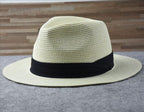 Summer Outdoor Men Large Size Hats Lady Beach Wide Brim Straw Hat Unisex Luxury Straw Hat Classic Mens Dress Hats Party Accessories