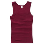 Summer Plus Size Summer Good Men Clothing Tank Tops Elegant Black White Gray Singlets Sleeveless Fitness Men Vest Bodybuilding Vest Summer Men's Vest Gym Casual Vest Sleeveless Vest Clothes
