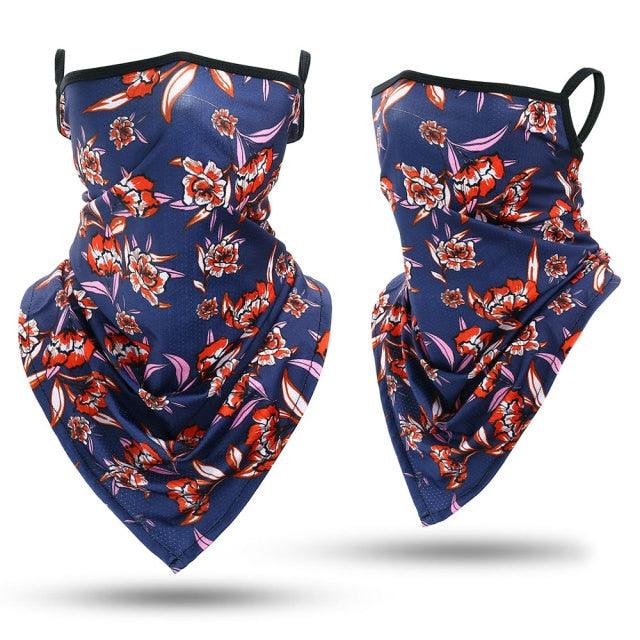 Summer Printed Triangle Bandana Running Bicycle Half Face Masks  Hunting Ski Hiking Fishing Cycling Snowboard Men Headband MTB Fishing Mask Night Reflection Bike Paintball Mask Outdoor Hunting Shamash Scarf Men Women Stevvex