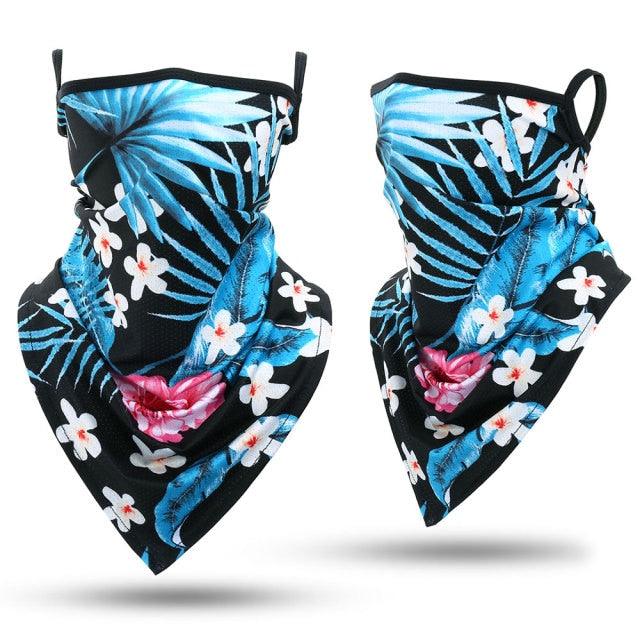 Summer Printed Triangle Bandana Running Bicycle Half Face Masks  Hunting Ski Hiking Fishing Cycling Snowboard Men Headband MTB Fishing Mask Night Reflection Bike Paintball Mask Outdoor Hunting Shamash Scarf Men Women Stevvex