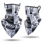 Summer Printed Triangle Bandana Running Bicycle Half Face Masks  Hunting Ski Hiking Fishing Cycling Snowboard Men Headband MTB Fishing Mask Night Reflection Bike Paintball Mask Outdoor Hunting Shamash Scarf Men Women Stevvex
