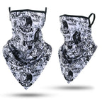 Summer Printed Triangle Bandana Running Bicycle Half Face Masks  Hunting Ski Hiking Fishing Cycling Snowboard Men Headband MTB Fishing Mask Night Reflection Bike Paintball Mask Outdoor Hunting Shamash Scarf Men Women Stevvex