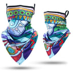 Summer Printed Triangle Bandana Running Bicycle Half Face Masks  Hunting Ski Hiking Fishing Cycling Snowboard Men Headband MTB Fishing Mask Night Reflection Bike Paintball Mask Outdoor Hunting Shamash Scarf Men Women Stevvex