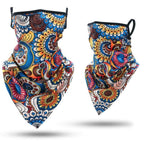 Summer Printed Triangle Bandana Running Bicycle Half Face Masks  Hunting Ski Hiking Fishing Cycling Snowboard Men Headband MTB Fishing Mask Night Reflection Bike Paintball Mask Outdoor Hunting Shamash Scarf Men Women Stevvex