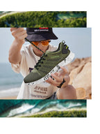 Summer Sport Mens Casual Workout Shoes Air Mesh Sneakers Fashion Foam Footwear Black Beach Water Fisherman Breathable Men Jogging Tennis Sport Sneakers Stevvex