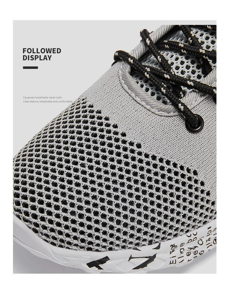 Summer Sport Mens Casual Workout Shoes Air Mesh Sneakers Fashion Foam Footwear Black Beach Water Fisherman Breathable Men Jogging Tennis Sport Sneakers Stevvex