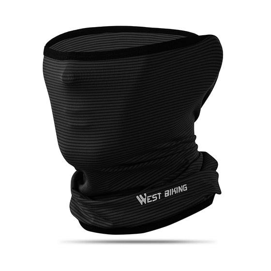 Summer Sports Scarf Ice Silk Bike Headwear Anti-UV Breathable Running Bandana Protection Cycling Equipment Washable Cloth Bandanas Women Men Neck Gaiter Cover Turban Multipurpose Balaclava Elastic UV Face Shields for Women Stevvex