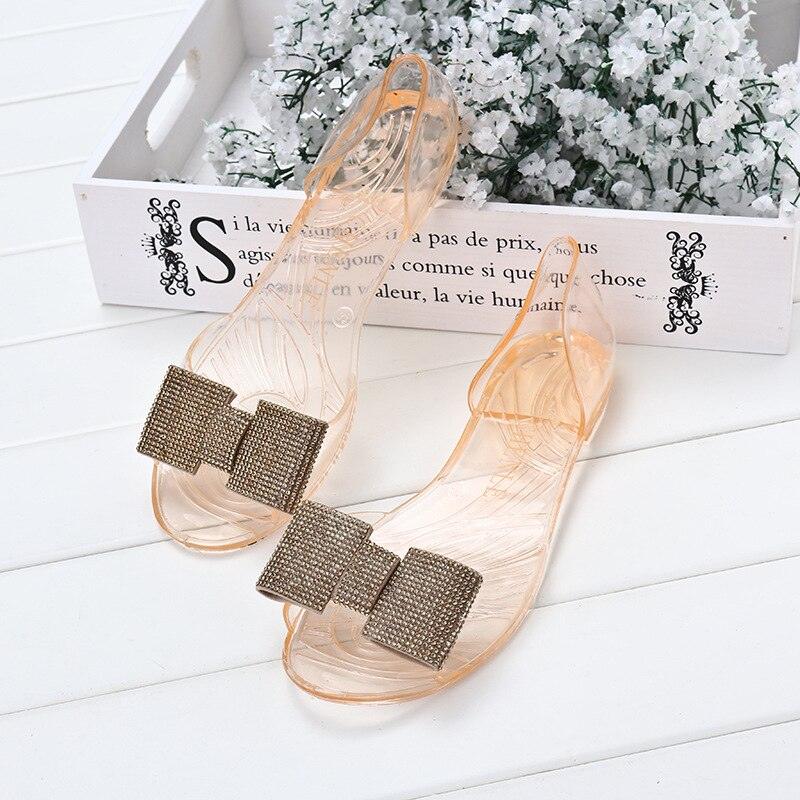 Summer Style Women Sandals Fashion Shoes Woman Casual Lightweight Toe Sandal Crystal Flat Shoes Round Toe Dress Open Toe Sandals Flip Flops Slip On Fashion Dress Shoes Stevvex