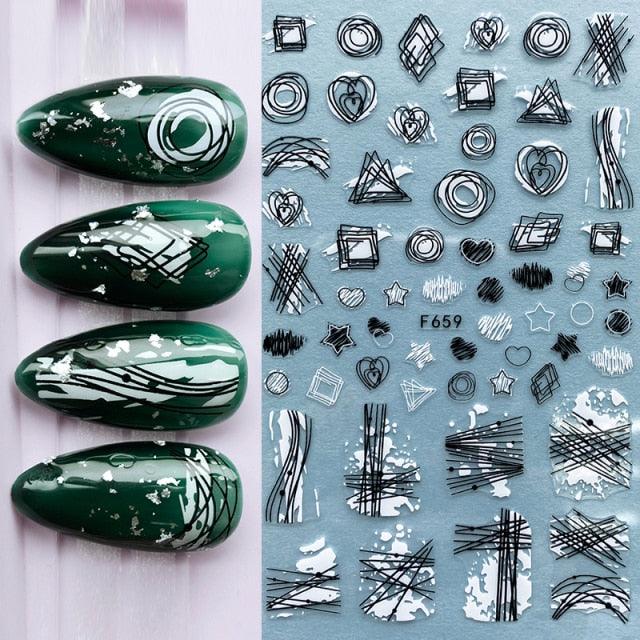 Summer Tropical Beach Coconut Tree Slippers 3D Nail Sticker Leaves Shell Transfer Decals Slider Decoration Manicures  Tip Water Transfer Nail Decals Sticker For Pretty Girl Self-Adhesive Nail Decals Designer Nail Stickers for Acrylic Stevvex