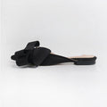 Summer Women's Shoes Silk Satin Trendy Slippers Flat Heel Women's Shoes Silk Satin Pointed Bow Tie Flat Heel Outdoor Sandals Slides Party Sandals Casual Shoes Summer Low Heeled Stevvex