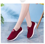 Summer Womens Shoes Breathable Mesh Sneakers Slip On Flats Espadrilles Fashion Trainers Women Comfortable Pink Couple Shoes Outdoor Walking Footwear Shoes Stevvex