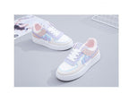Summer Womens Stylish Sneakers White Tennis Women  Slip On Female Row Shoes Platform Flats Casual Lace Up Woman Comfort Walking Shoes White Women Breathable Sneakers Stevvex