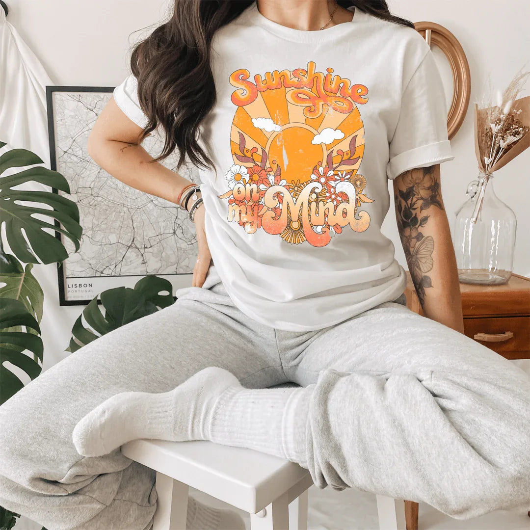 Sunshine On My Mind Tee - SJB-DIAMOND ELITES