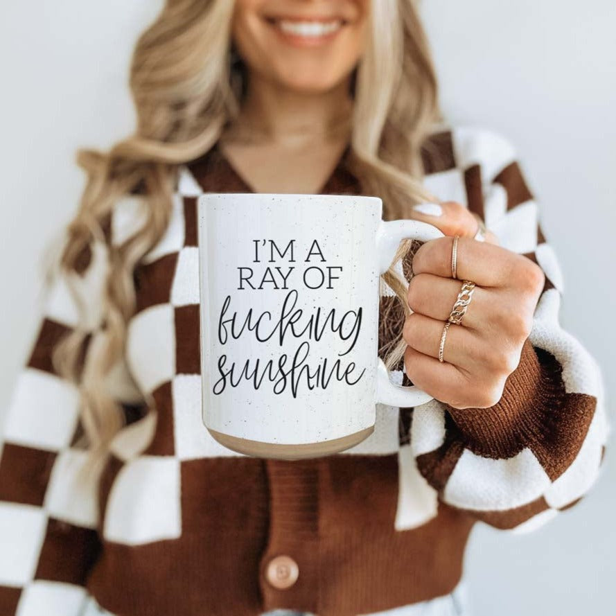 16oz Inspirational Ceramic Coffee Mug Motivational Morning Prayer Mug Sunrise Determination BandsCo Straps