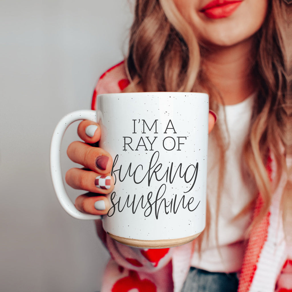 16oz Inspirational Ceramic Coffee Mug Motivational Morning Prayer Mug Sunrise Determination BandsCo Straps