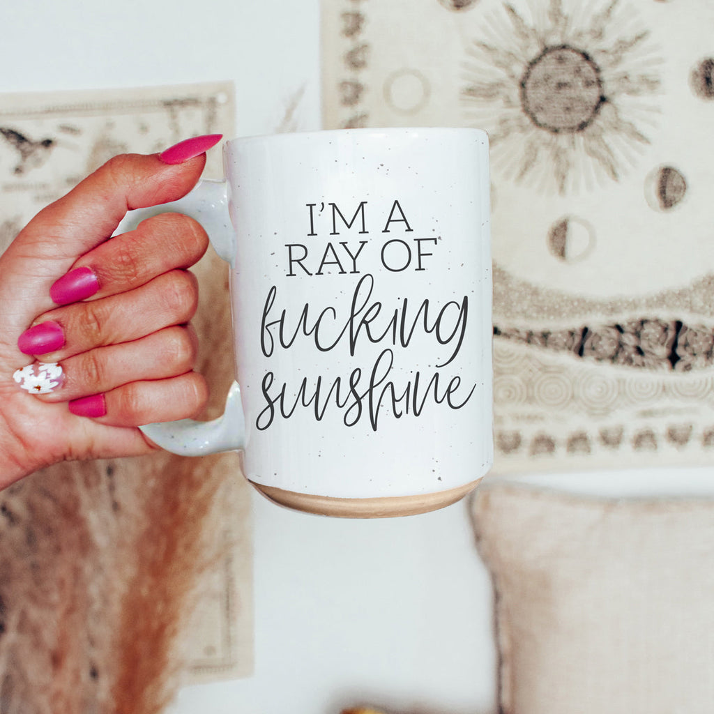 16oz Inspirational Ceramic Coffee Mug Motivational Morning Prayer Mug Sunrise Determination BandsCo Straps