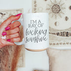 16oz Inspirational Ceramic Coffee Mug Motivational Morning Prayer Mug Sunrise Determination BandsCo Straps