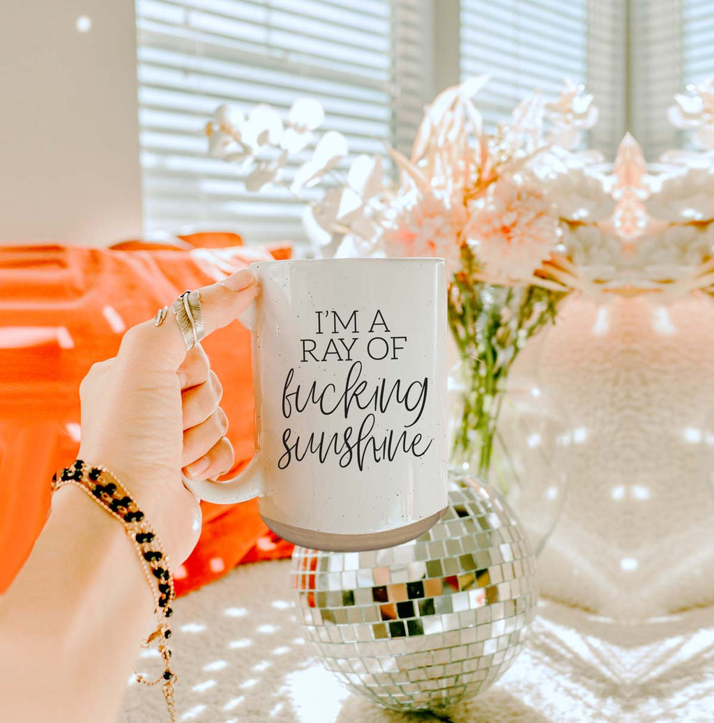16oz Inspirational Ceramic Coffee Mug Motivational Morning Prayer Mug Sunrise Determination BandsCo Straps
