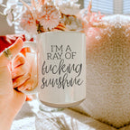 16oz Inspirational Ceramic Coffee Mug Motivational Morning Prayer Mug Sunrise Determination BandsCo Straps