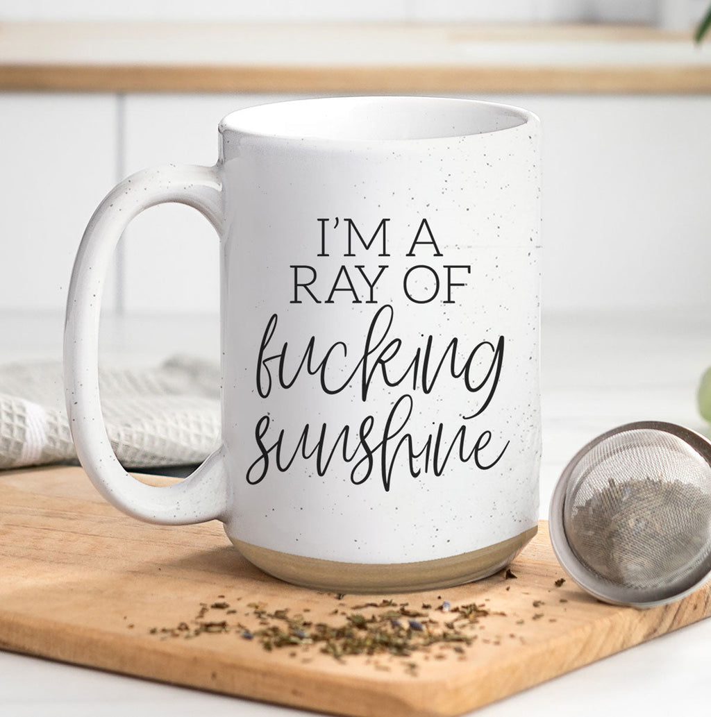 16oz Inspirational Ceramic Coffee Mug Motivational Morning Prayer Mug Sunrise Determination BandsCo Straps