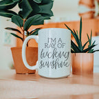 16oz Inspirational Ceramic Coffee Mug Motivational Morning Prayer Mug Sunrise Determination BandsCo Straps