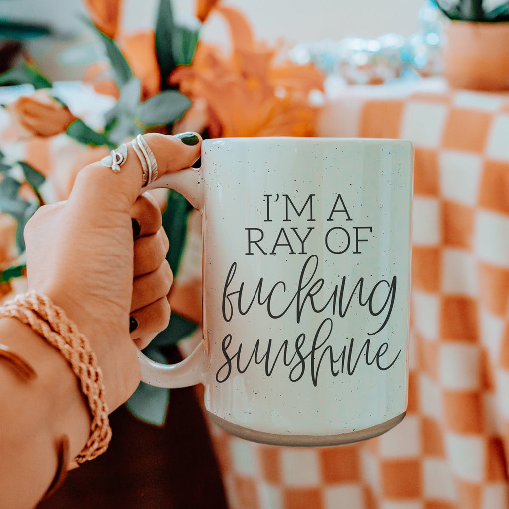16oz Inspirational Ceramic Coffee Mug Motivational Morning Prayer Mug Sunrise Determination BandsCo Straps
