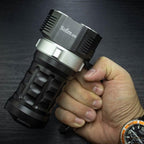 Super Bright High Lumen Underwater and Powerful Waterproof  LED Torchlight with Magnetic Control Switch Diving Light Dive Flashlight For Camping Hiking Running Jogging Diving Household Use Stevvex