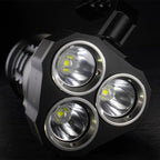 Super Bright High Lumen Underwater and Powerful Waterproof  LED Torchlight with Magnetic Control Switch Diving Light Dive Flashlight For Camping Hiking Running Jogging Diving Household Use Stevvex