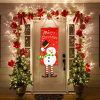 Super Cute Merry Christmas Decorations For Home Ornaments Garland New Year Xmas Door Decor Hanging Cloth Gifts Stevvex