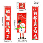 Super Cute Merry Christmas Decorations For Home Ornaments Garland New Year Xmas Door Decor Hanging Cloth Gifts Stevvex