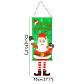 Super Cute Merry Christmas Decorations For Home Ornaments Garland New Year Xmas Door Decor Hanging Cloth Gifts Stevvex