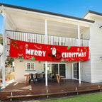 Super Cute Merry Christmas Decorations For Home Ornaments Garland New Year Xmas Door Decor Hanging Cloth Gifts Stevvex