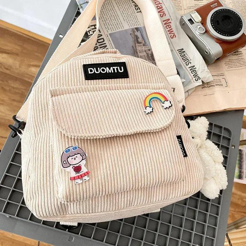Super Cute Small Backpack Female Nice Shoulder Bags Multi-purpose Ladies Backpacks Travel Bag for Girls Stevvex