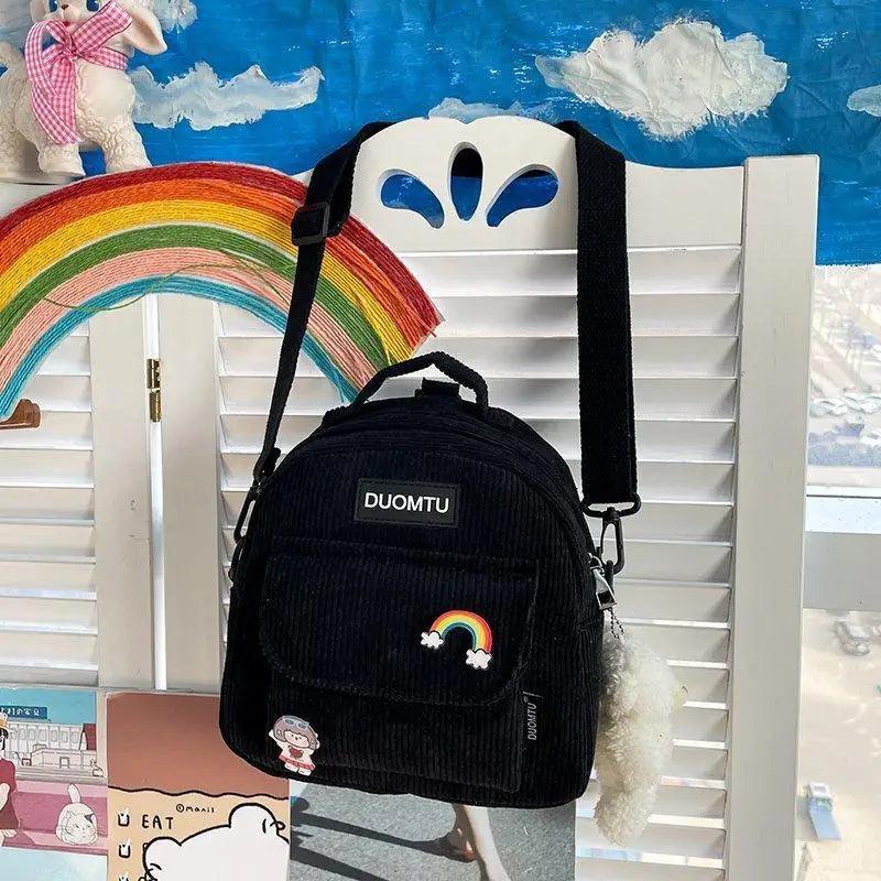 Super Cute Small Backpack Female Nice Shoulder Bags Multi-purpose Ladies Backpacks Travel Bag for Girls Stevvex