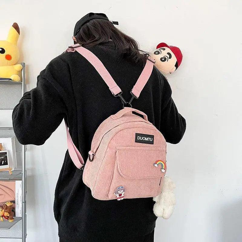 Super Cute Small Backpack Female Nice Shoulder Bags Multi-purpose Ladies Backpacks Travel Bag for Girls Stevvex