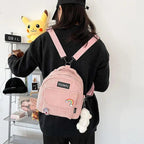 Super Cute Small Backpack Female Nice Shoulder Bags Multi-purpose Ladies Backpacks Travel Bag for Girls Stevvex