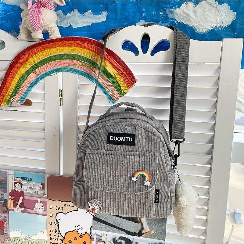 Super Cute Small Backpack Female Nice Shoulder Bags Multi-purpose Ladies Backpacks Travel Bag for Girls Stevvex