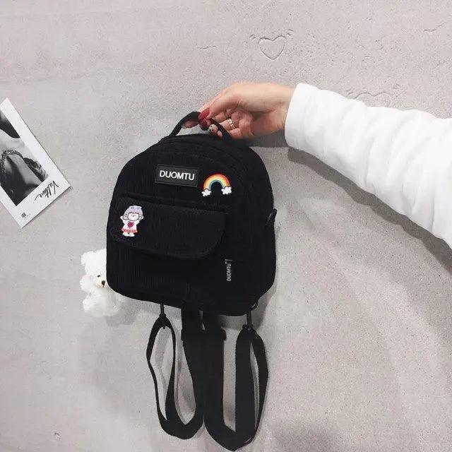Super Cute Small Backpack Female Nice Shoulder Bags Multi-purpose Ladies Backpacks Travel Bag for Girls Stevvex