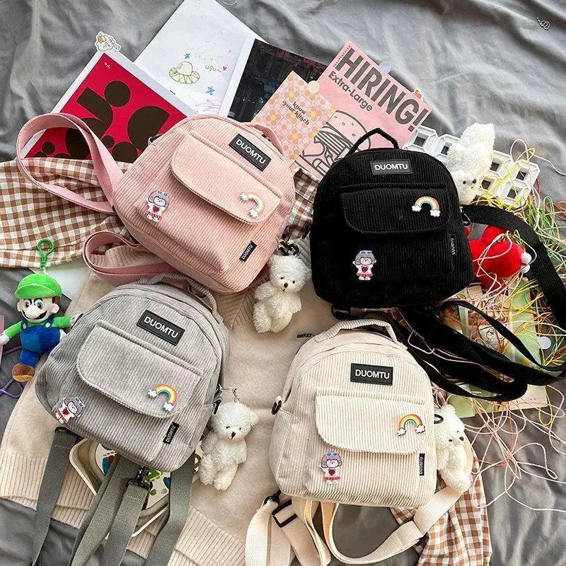 Super Cute Small Backpack Female Nice Shoulder Bags Multi-purpose Ladies Backpacks Travel Bag for Girls Stevvex
