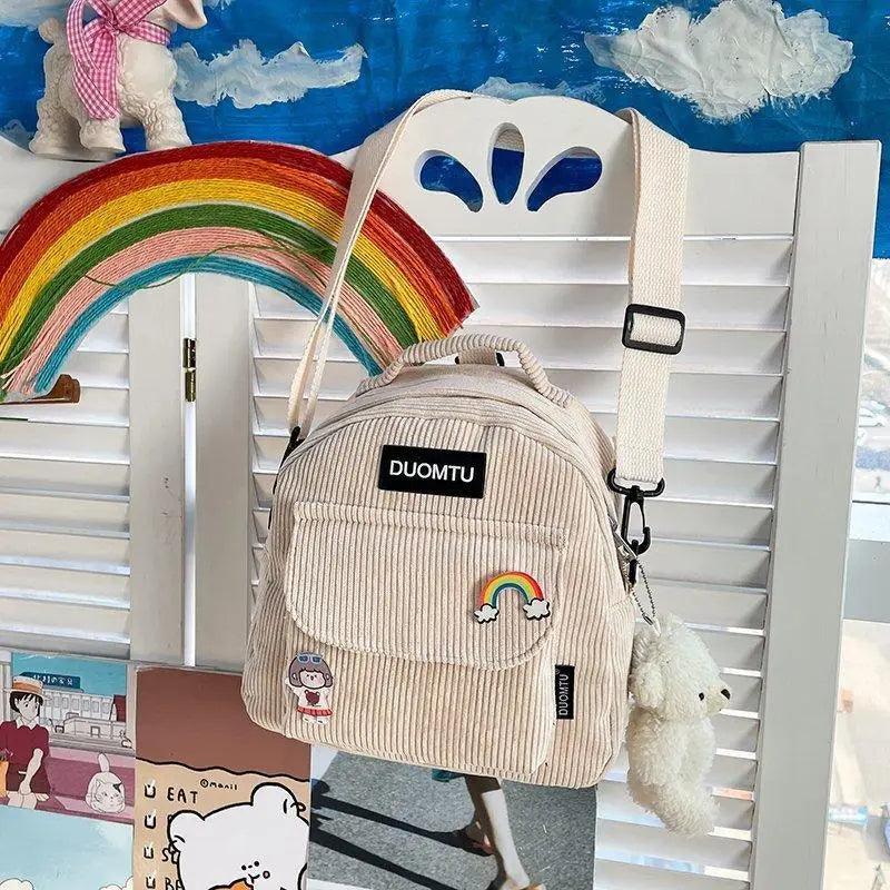 Super Cute Small Backpack Female Nice Shoulder Bags Multi-purpose Ladies Backpacks Travel Bag for Girls Stevvex