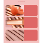 Super Luxury Quality Amazing 8Pcs Mini Travel Portable Soft Makeup Brushes Set Cosmetic Powder Eye Shadow Foundation Blush Blending Beauty Make Up Brush Tool Stevvex