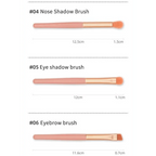 Super Luxury Quality Amazing 8Pcs Mini Travel Portable Soft Makeup Brushes Set Cosmetic Powder Eye Shadow Foundation Blush Blending Beauty Make Up Brush Tool Stevvex