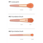 Super Luxury Quality Amazing 8Pcs Mini Travel Portable Soft Makeup Brushes Set Cosmetic Powder Eye Shadow Foundation Blush Blending Beauty Make Up Brush Tool Stevvex
