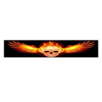 Super Personality Windshield Sticker Car Front Windshield Sticker Stereo Car Stickers Front File Stickers Car Front Rear Sun Strip Visor Vinyl Decal Windshield Cast Film 3D Stickers Decor Front Creative Eyes Skull Sticker For Car Auto Decorative Stickers