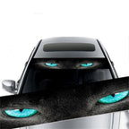 Super Personality Windshield Sticker Car Front Windshield Sticker Stereo Car Stickers Front File Stickers Car Front Rear Sun Strip Visor Vinyl Decal Windshield Cast Film 3D Stickers Decor Front Creative Eyes Skull Sticker For Car Auto Decorative Stickers