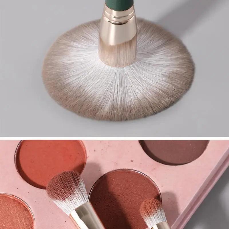 Super Quality 14Pcs Makeup Brushes Set Cosmetic Foundation Powder Blush Eye Shadow Lip Blend Wooden Make Up Brush Tool Kit Stevvex