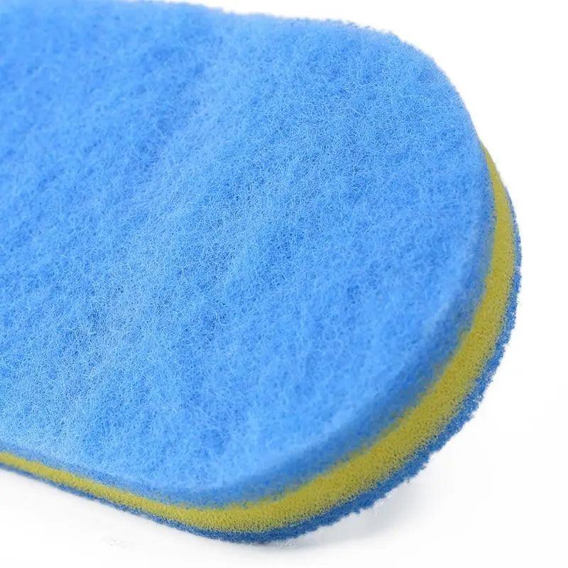 Super Quality Kitchen Cleaning Bathroom Toilet Kitchen Glass Wall Cleaning Bath Brush Handle Sponge Bath BottomBathtub Cleaning Tools Stevvex