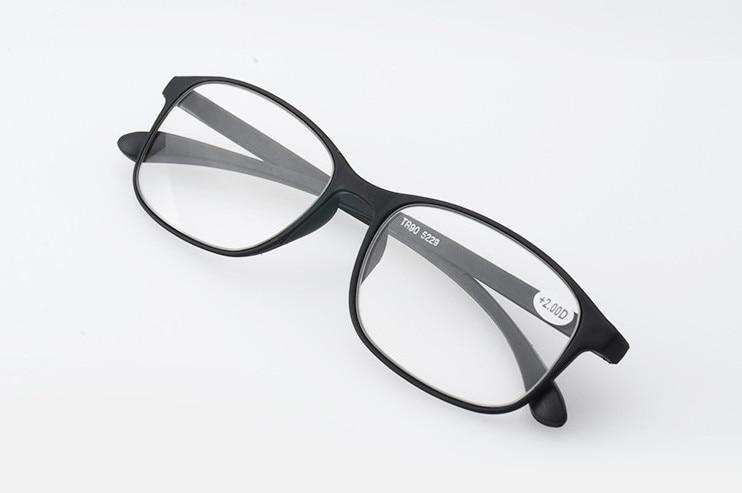 Super Reading Glasses Blue Light Blocking Glasses For Women Anti Eyestrain Computer Reading TV Glasses Stylish Square Frame Anti Glasses Men And Women Hyperopia Eyeglasses +1.0 To +4.00 Stevvex