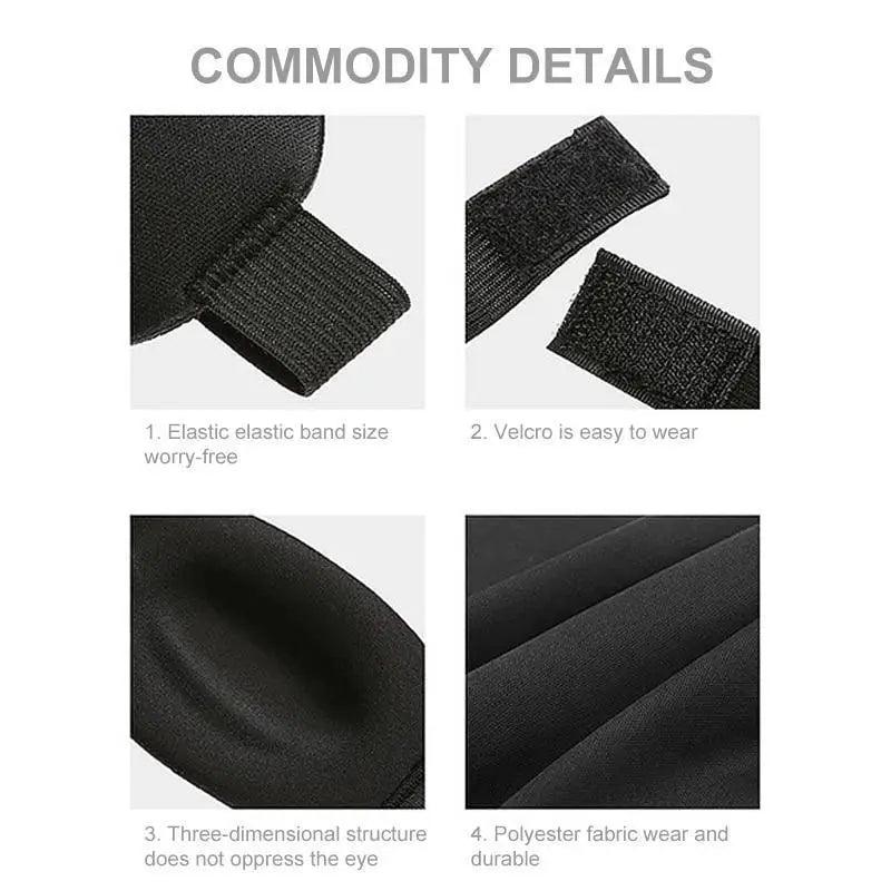 Super Smooth  Eye Shade Sleeping Mask Cover Natural Silk Blindfold For Sleep Comfortable for Full Blackout Sleep Eye Mask With Adjustable Strap Stevvex